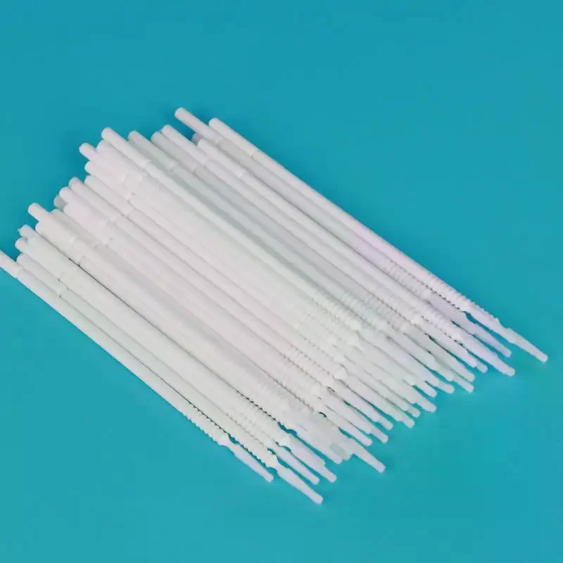 100 Stück Einweg-Mikrobürsten-Applikator, Mikroswabs für Wimpernverlängerungs-Entfernungswerkzeuge, Mini-Wattestäbchen-Bürsten für Make-up
