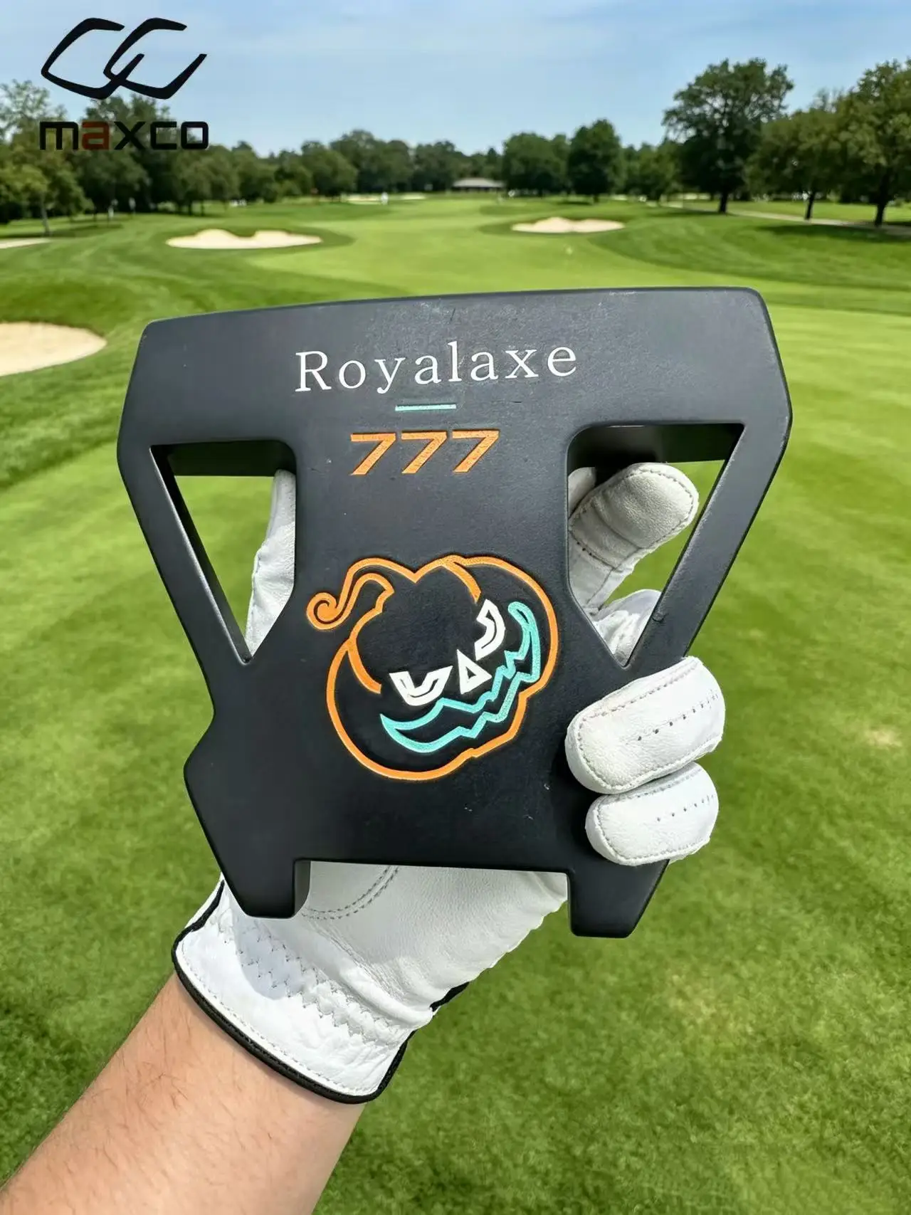 Royalaxe Pumpkin‑Themed Golf Putter
