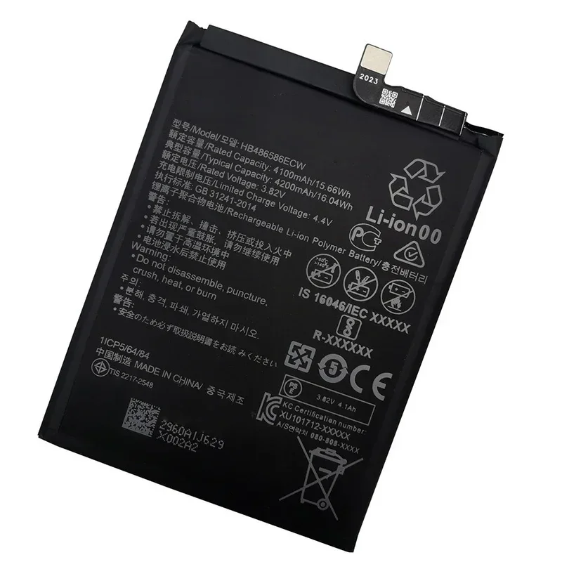 New Original 4200mAh HB486586ECW Replacement Phone Battery For Huawei P40 Lite Mate 30/Pro Nova 6 SE Honor VIew 30 V30 Batteries