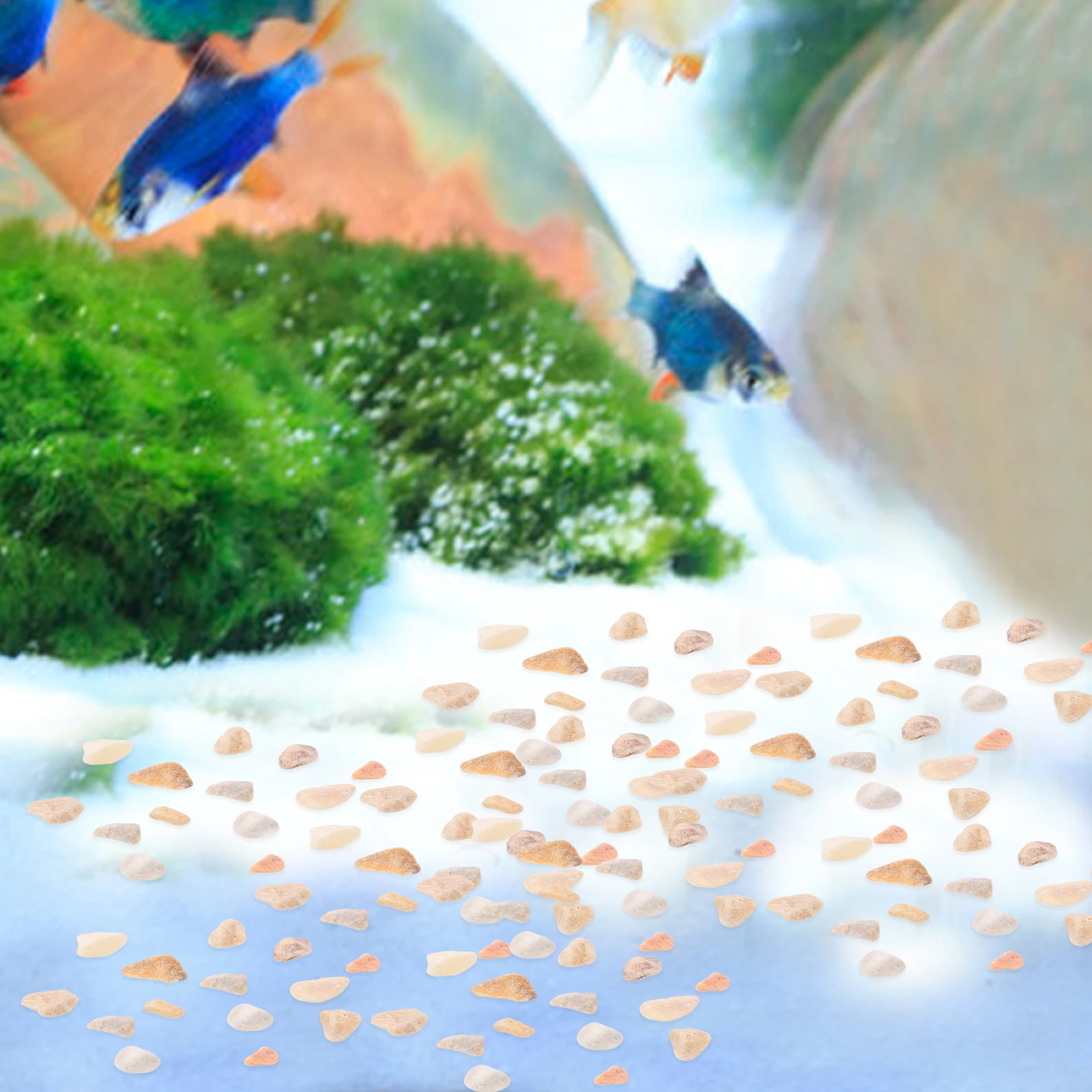 

Decorative Stones Mini Garden Rock Scenery Basing Natural Microlandscape Layout Fish Tank Sand Table Diorama Realistic Fine