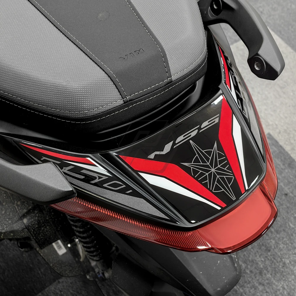 Motorcycle Tail Fairing Sticker for Honda Forza NSS 350 From 2023 3D Resin