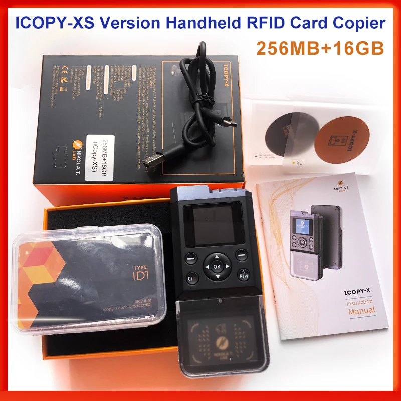 iCopy XS Handheld Proxmark3 PM3 EDC Access Card Reader Duplicator RFID