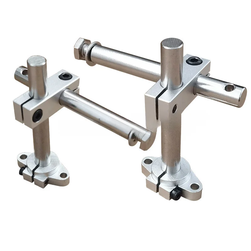 Aluminum Alloy Guardrail Combination Horizontal Bracket Adjustable Assembly Line Conveyor Optical Axis Cross Clamp Fixing Clip