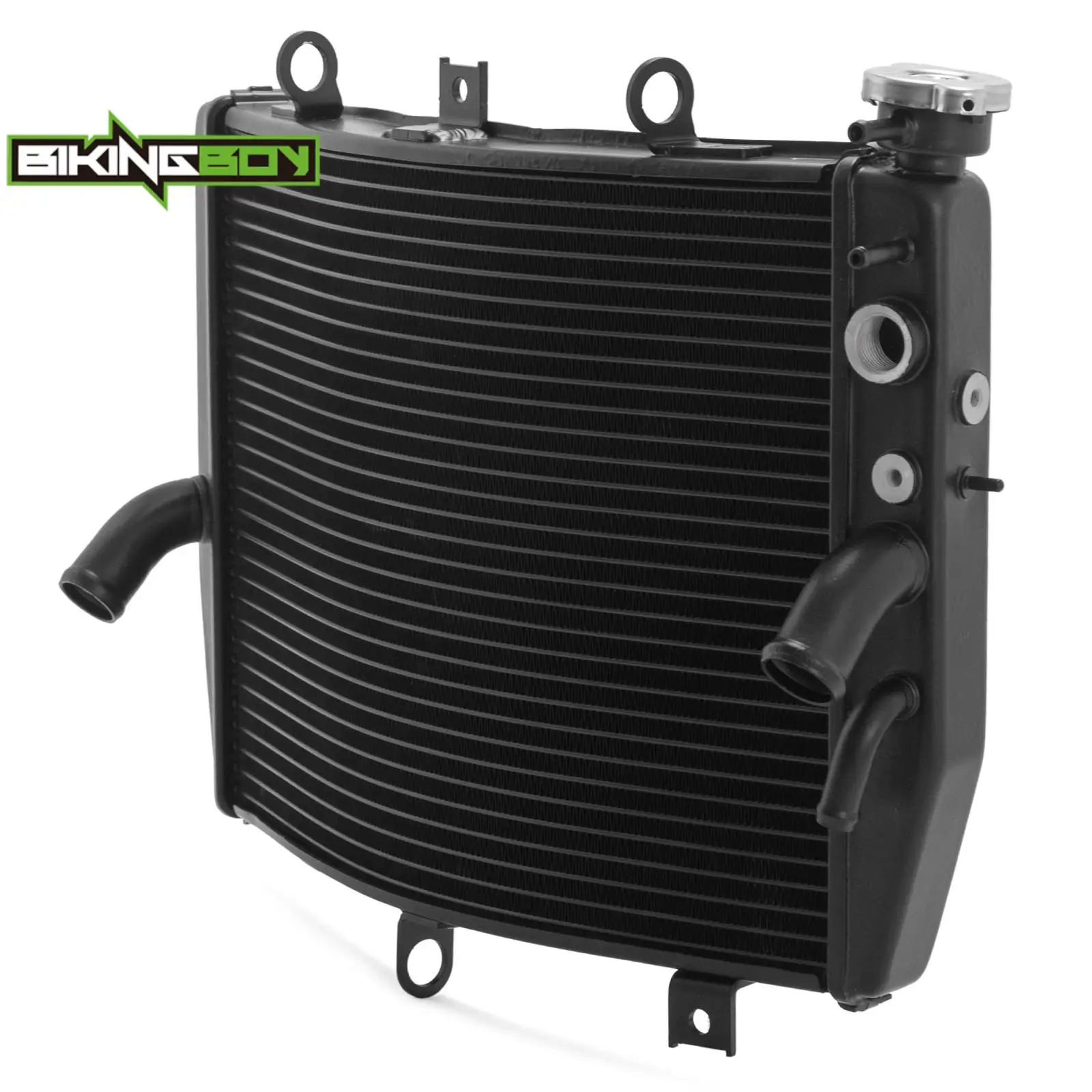 BIKINGBOY For Suzuki GSXR 600 GSX-R 750 04 05 K4 K5 Engine Radiator Cooling Water Cooler Aluminium Alloy Core