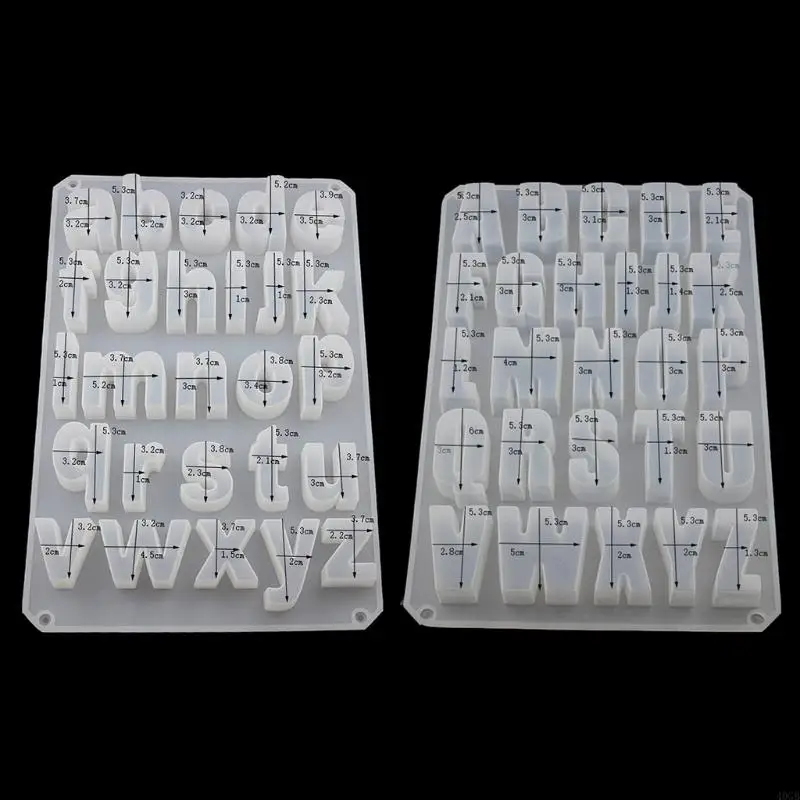 40GB English Letter Pendant Resin Mold Resin Casting Mold Art Craft Tool