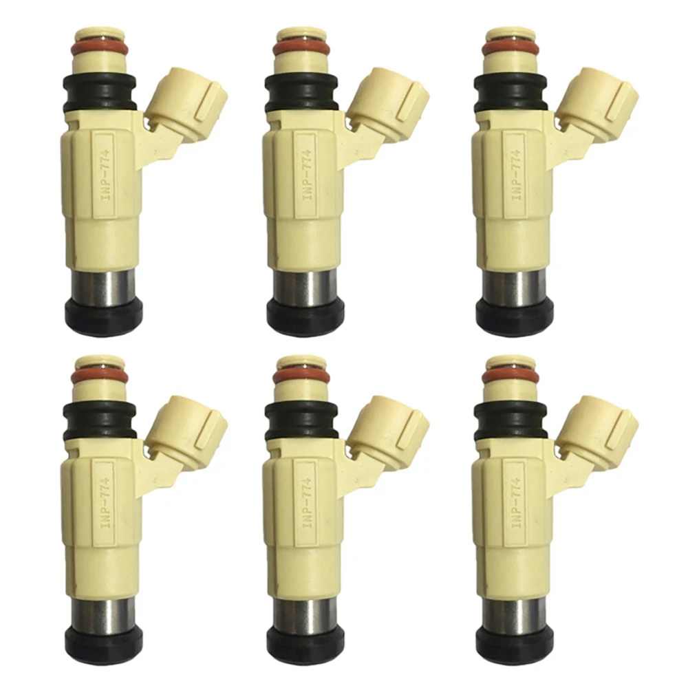 6Pcs Upgrade Fuel Injectors INP-774 FJ941 For 2001-2006 Mitsubishi Outlander 2.4L-L4 CDH240 69J137610000 FI004 F410261 MR507252