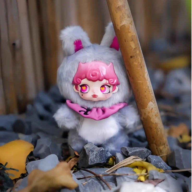 

Dumia Blind Box Heart Beat Cryptolalia Series Cute Vinyl Plush Bag Pendant Collectible Ornament Figure Mystery Box Toys Gifts