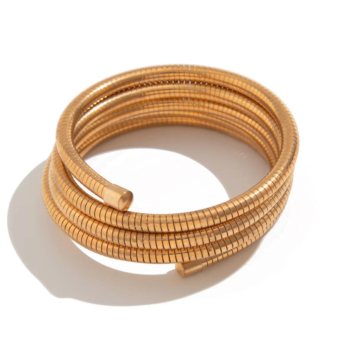 ديزي الفاخرة الذهب اللون معدن كبير أساور اللؤلؤ للنساء الرجال مبالغ فيها الشرير هندسية الطبقات الإسورة سوار مجوهرات الحفلات #5