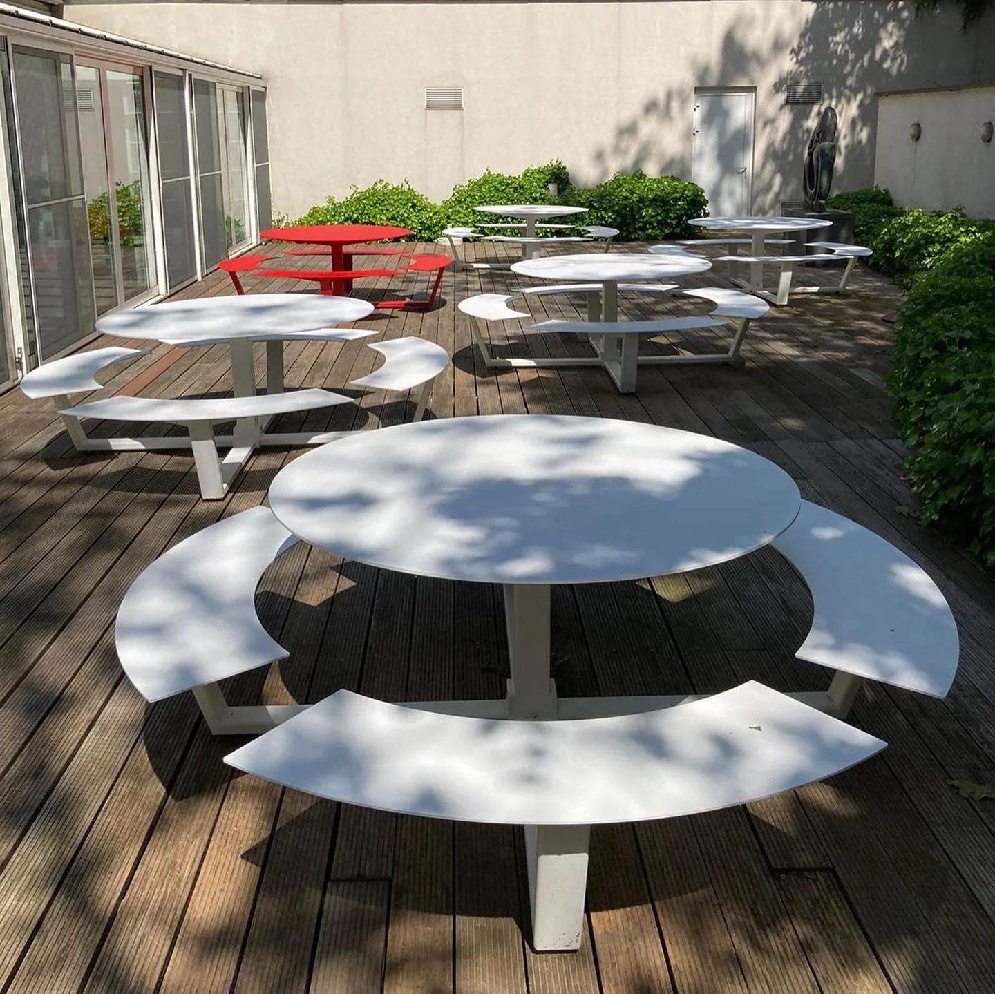 

Outdoor Garden Furniture Metal Table sets Patio Furniture outdoor dinning table