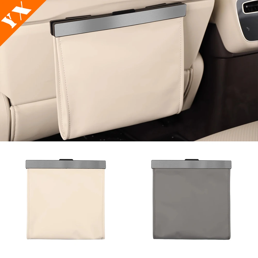 

For Denza N9 2025 2026 Accessories Original Color Car Garbage Bag, Car Backrest Garbage Bin, Car Garbage Storage Bag
