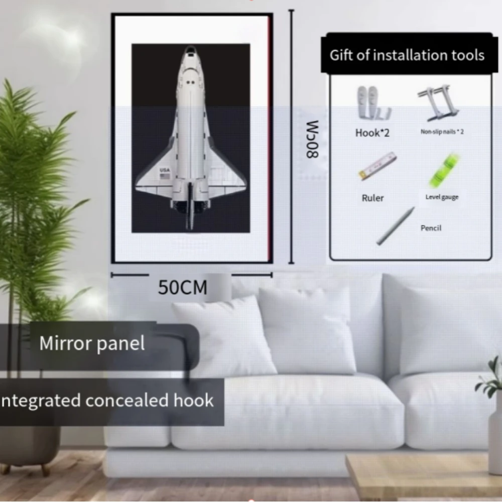 

Suitable For The Lego Discovery Space Frame Lego Bricks For Wall-mounted Display Photo Frame 50×80×3.5 Cm New Model In Sale