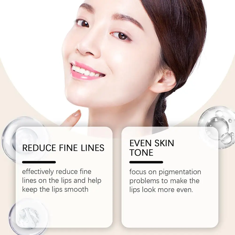 Lip Lift Anti-Wrinkle Silicone Patch 6Pcs Deep Hydration Plump Crepey Skin Lock Moisture Night Sleeping Lip Skin Care Sticker