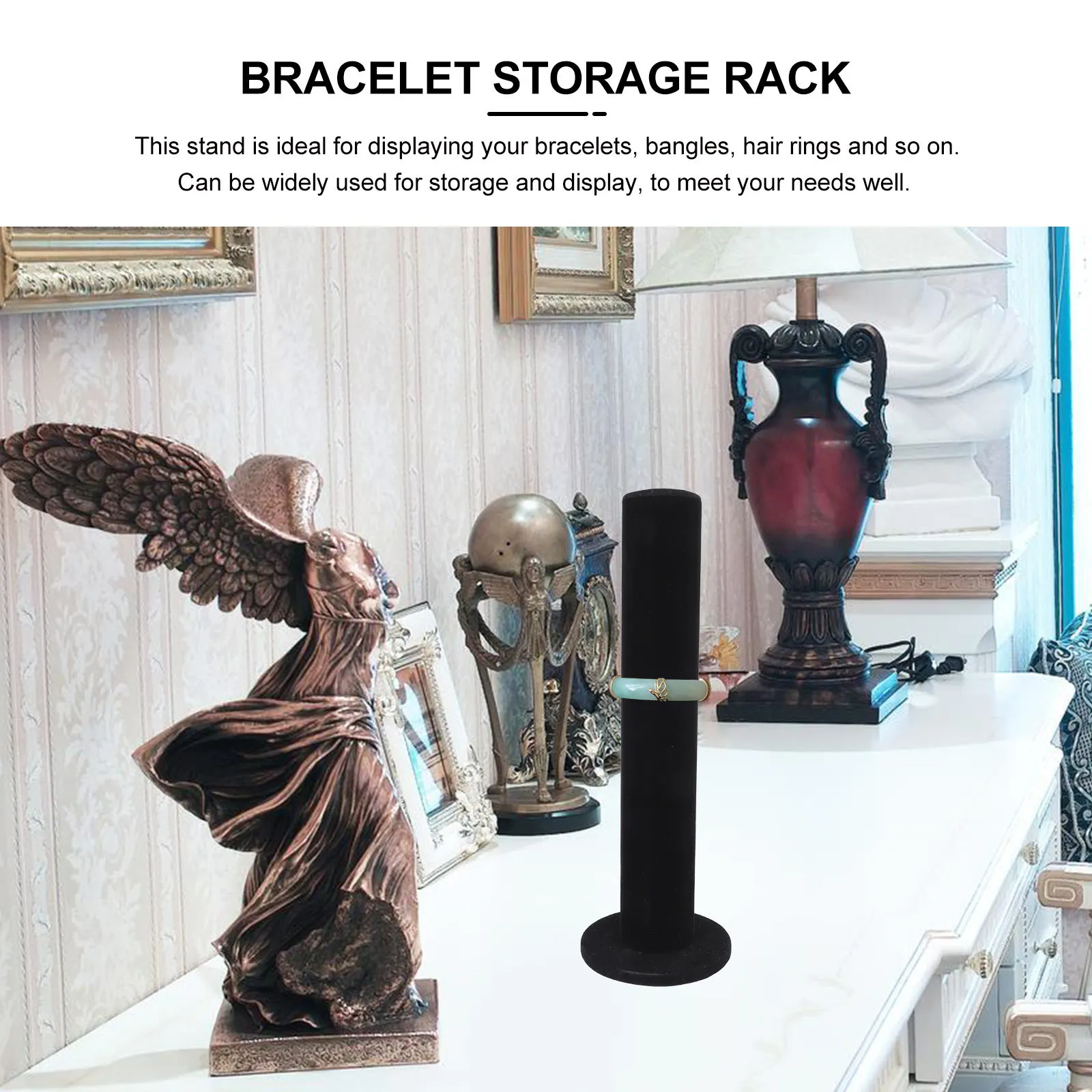 

1pc Storage Rack Holder Jewelry Display Stand Lint Display Stand Bracelet Organizer Desktop Storage Rack