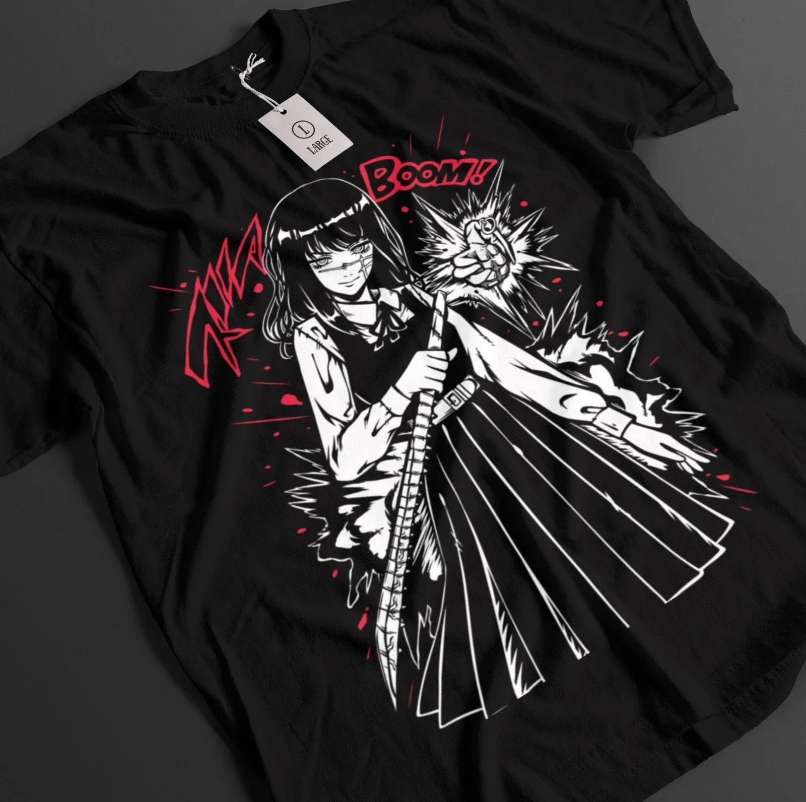 Asa Mitaka Chainsaw Man Anime War Devil Yoru Graphic T-Shirt Cotton Men Women Streetwear Tee