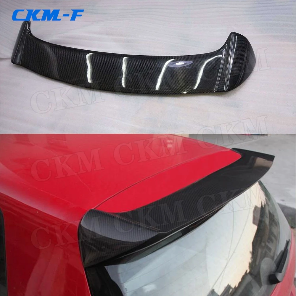 

Carbon fiber Rear Spoiler Tail Lip Wings for Volkswagen VW Golf 6 VI MK6 GTI R20 2010-2013 FRP Rear Roof wings Car Styling