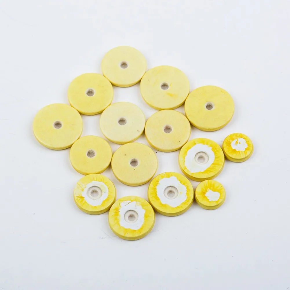 16pcs Flute Pads Yellow Flute High-quality Leather Pads Musical Instrument Mat Repair Accessories Parts Dropshiping