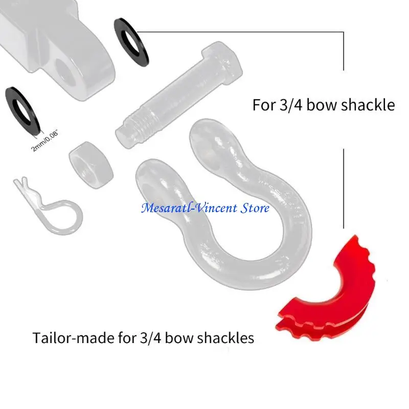 A70F Upgraded Rubber Trailer Hitch Cover for OffRoad Car Truck Towing Accessories