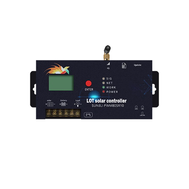 4G to Wired IoT Solar Charge Controller for Engineering Projects Cloud Data Management Platform