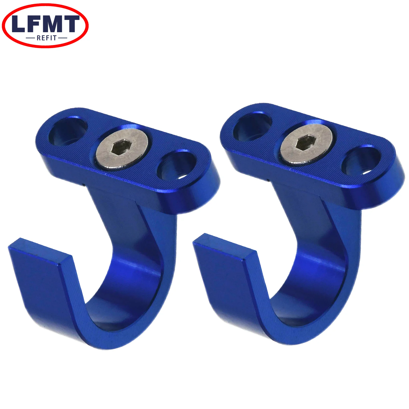 For Yamaha YZ WR 80 85 125 250 400 250F 250X 426F 450F 450FX YZF WRF 250 450 Motorcycle Rear Brake Line Hose Cable Clamp Holder - view 6