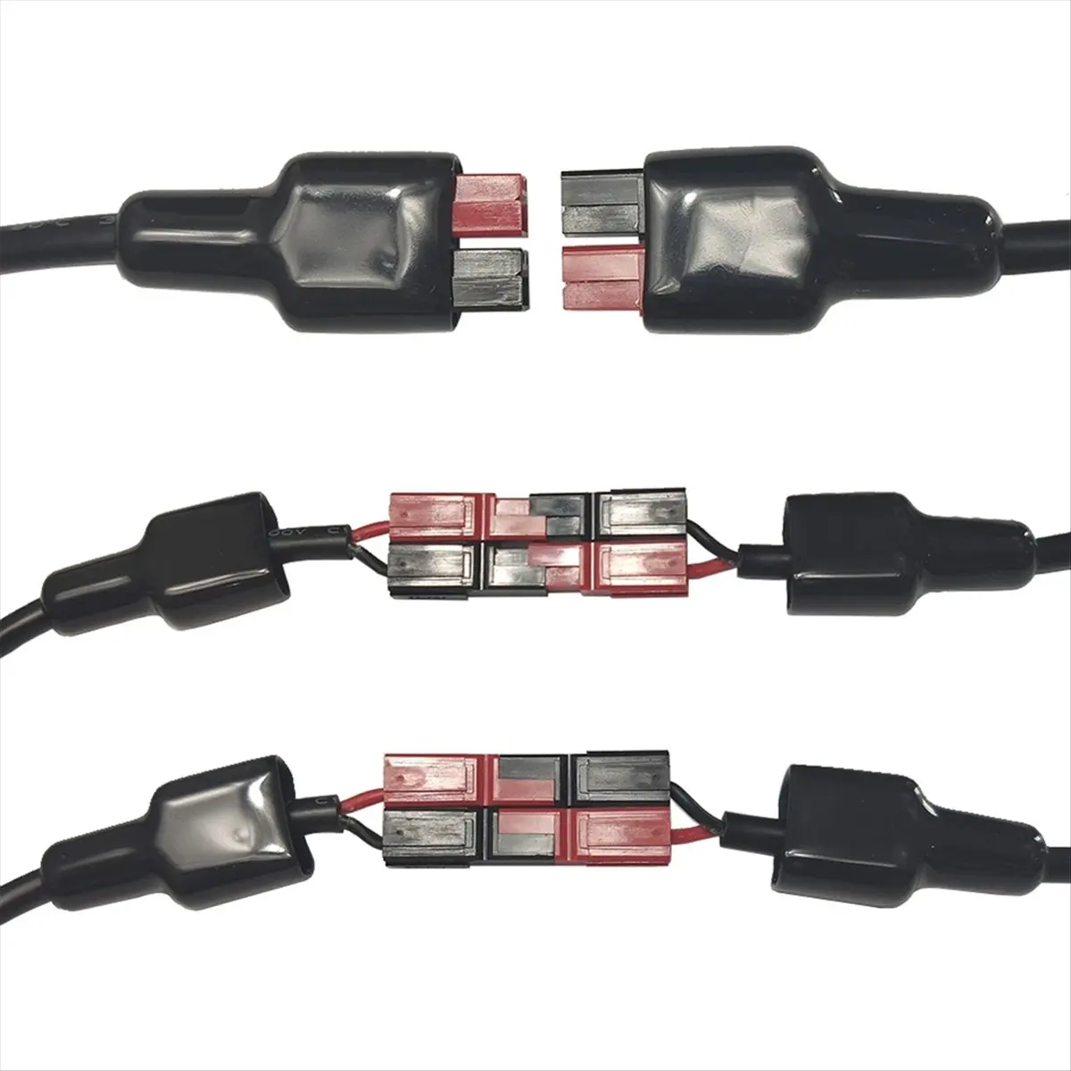 ABAN Lighter Plug with 45A Connector Extension Cable 14AWG Battery Charger Adapter for Port 1M