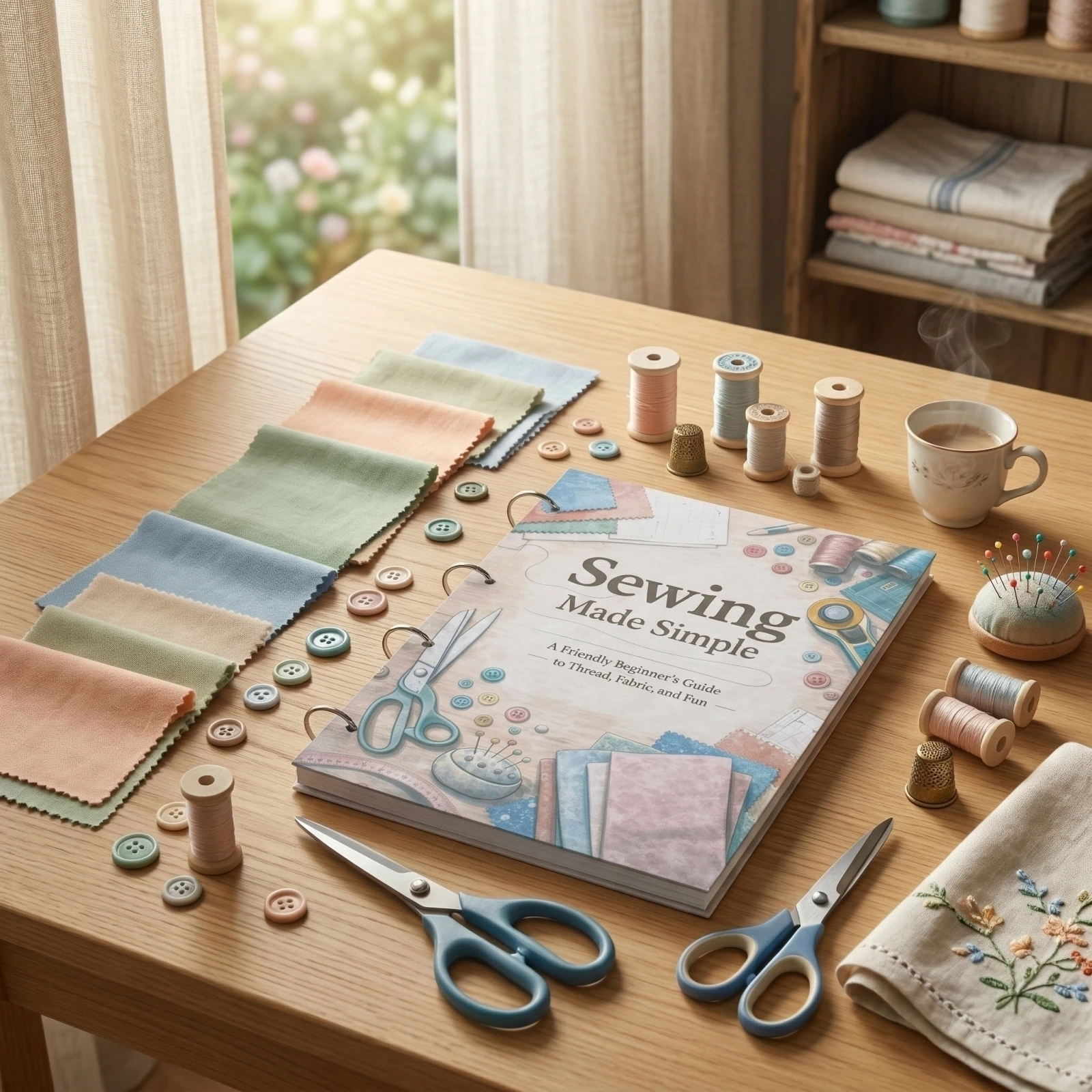 Embroidery Guide Book - 1-5PC Sewing for Beginners Guide Book