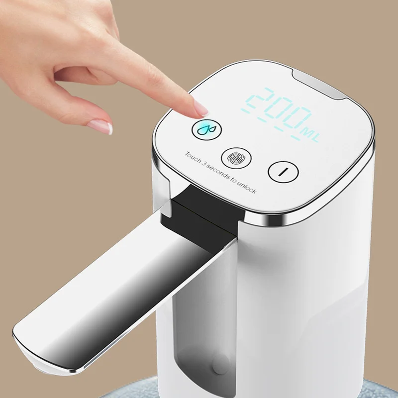 

Электрический экстрактор воды, 1 шт., автоматический диспенсер для воды, сенсорный складной всасывающий портативный экстрактор ведра