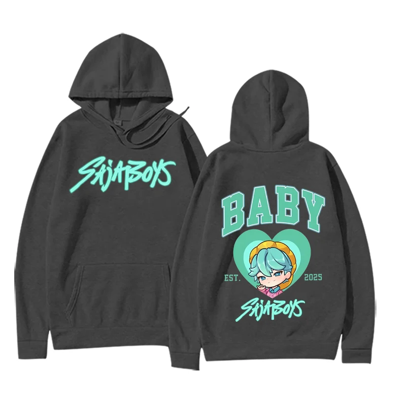 Kpop Demon Hunters Saja Boys sweat à capuche hommes femmes vintage Anime sweat à manches longues avec impression graphique sweat à capuche surdimensionné unisexe