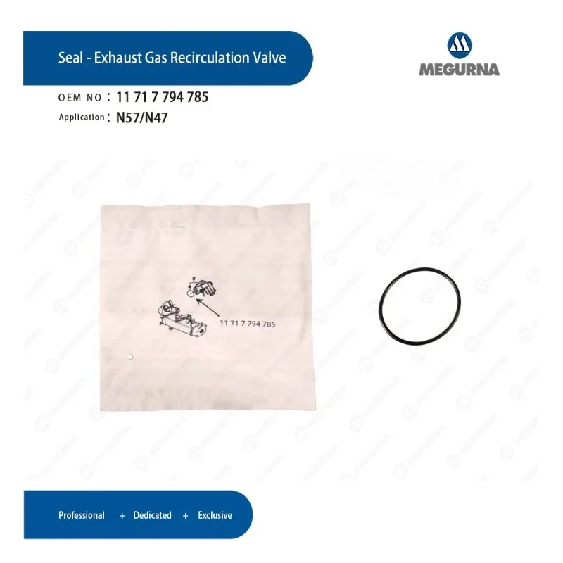 N47/N57 Engine Exhaust Gas Recirculation Valve Seal 11717794785 for BMW 116d 118d 120d 225d 316d 318d 320d 418d 520d X3 X4 X5 X6 - view 4