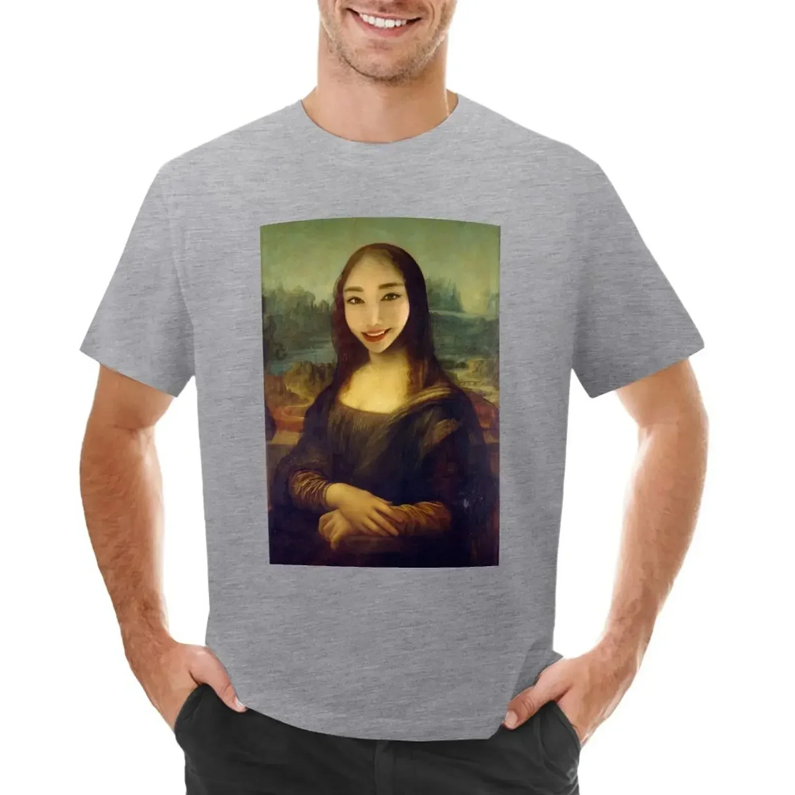 モナジアフェイ-男性用特大Tシャツ,半袖Tシャツ,アニメウェア,トレーニングウェア,2024