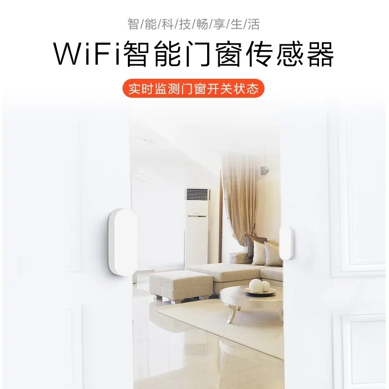 Tuya WiFi كاشف الباب والنافذة الذكي المنزل الذكي الحياة الذكية Tuya مستشعر ذكي WIFI