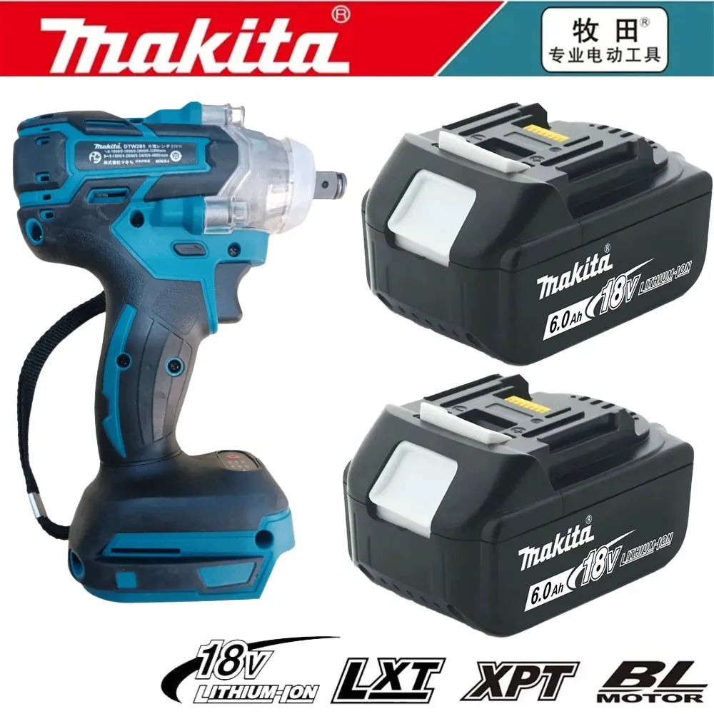 

100% brand new rechargeable original genuine 18V Makita tool battery MAKITA tool DTW285 DTW700LXT BL1860B BL1860BL1850 BL1830