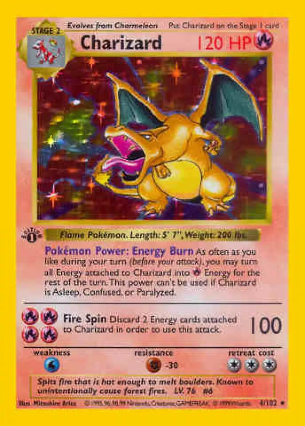 PTCG Pokemon DIY Black spray English Edition Charizard collection Twinkle of stars Card﻿ Hobbies  Game Collection special Card﻿