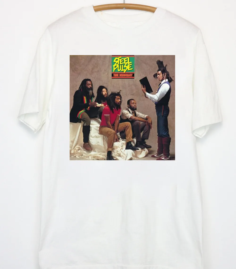 NEW Steel Pulse BAND ALBUM shirt white tee All sizes TA5513