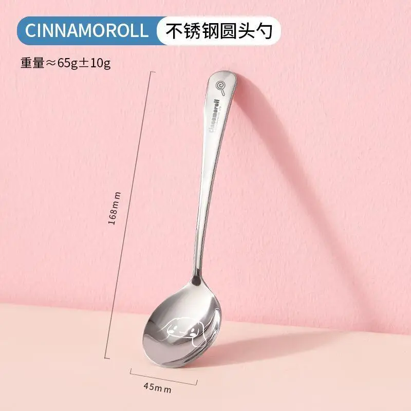 سانريو هالو كيتي سينامورول ماي ميلودي ملعقة ضرب المنتج منتج جديد Kawaii كارتون أنيمي المحمولة الكبار طالب الحرم الجامعي