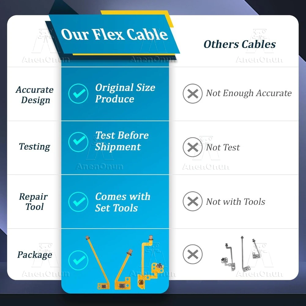 ZL/ZR/L Button Flex Cable for Switch/Switch OLED Joycon Premium Replacement Parts Key Ribbon Cable Durable Repair Accessories