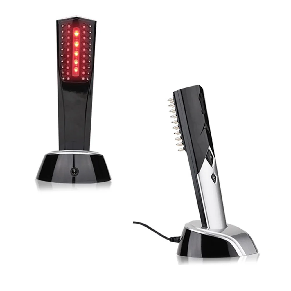 

1pc Hair Growth Comb Electric Scalp Massage Hair Follicles Stimulator Infrared Regrowth Tool