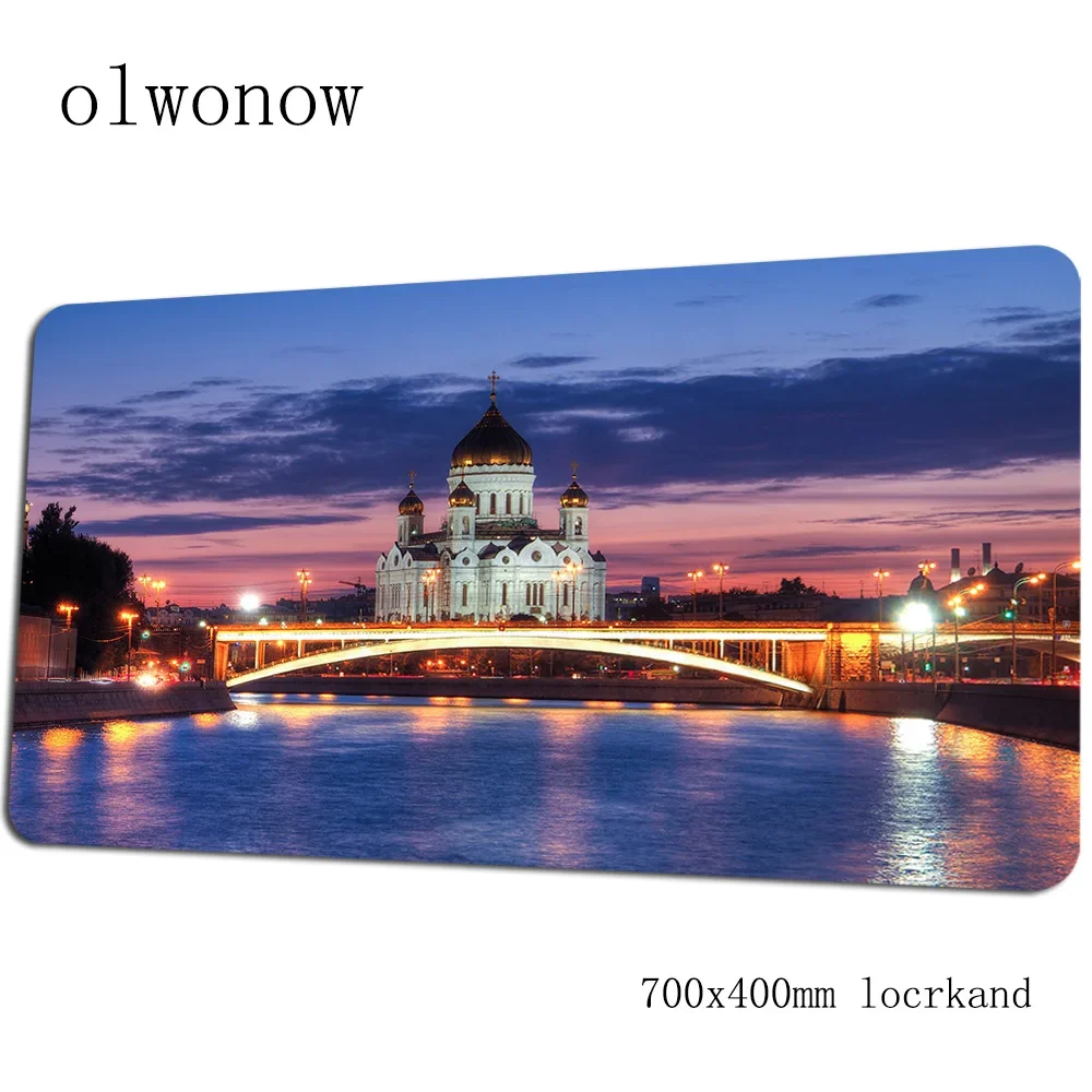 

Cathedrals mouse pad Gorgeous Computer mat 70x40cm gaming mousepad large Cartoon padmouse keyboard games pc gamer desk