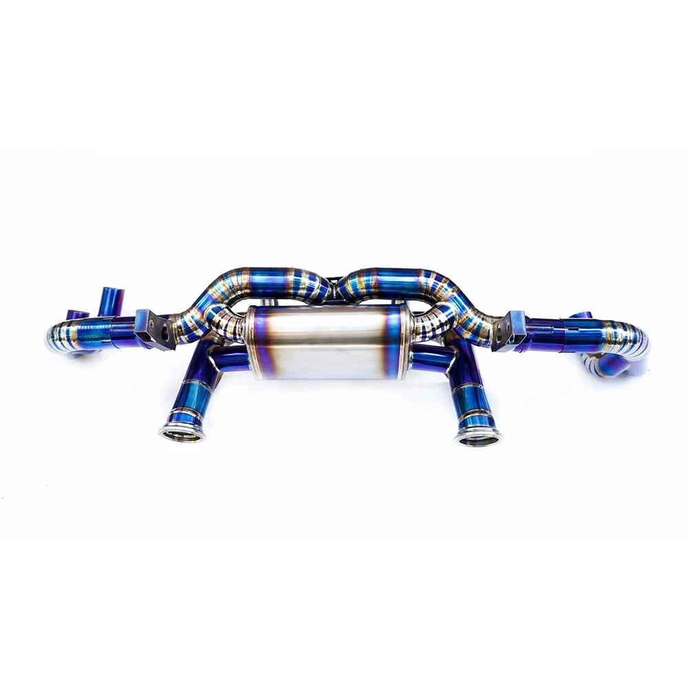 For Lamborghini Huracan 5.2 LP580/LP610 2014-2023 customized with valve performance exhaust pipe cat back exhaust system muffler