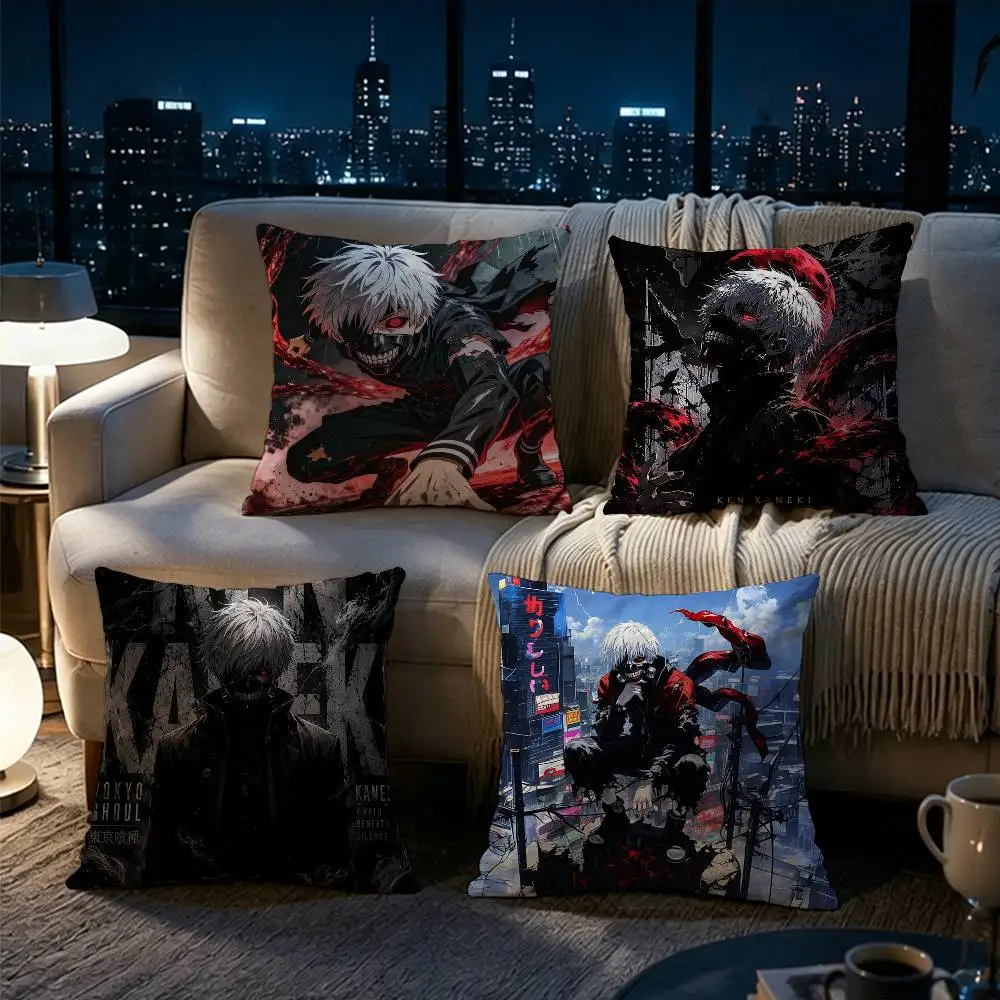 Tokyo Ghoul Kaneki Ken Pillow cover gift High definition digital printing,Surprise  vivid pattern Household.