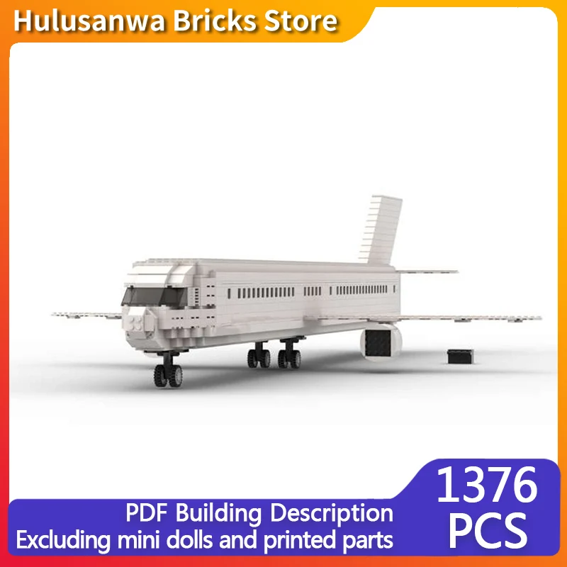 

Модель пассажирского самолета A321-23, конструктор MOC, военная техника, модульные технологичные подарки, праздничный набор для сборки, детские игрушки