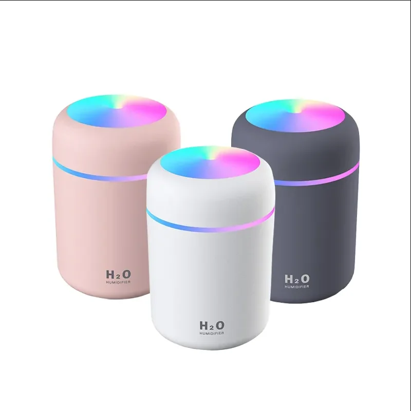 1pc Creative Colorful Cup Air Humidifier Room Office Desktop Home Car Humidifier Colorful Humidifier