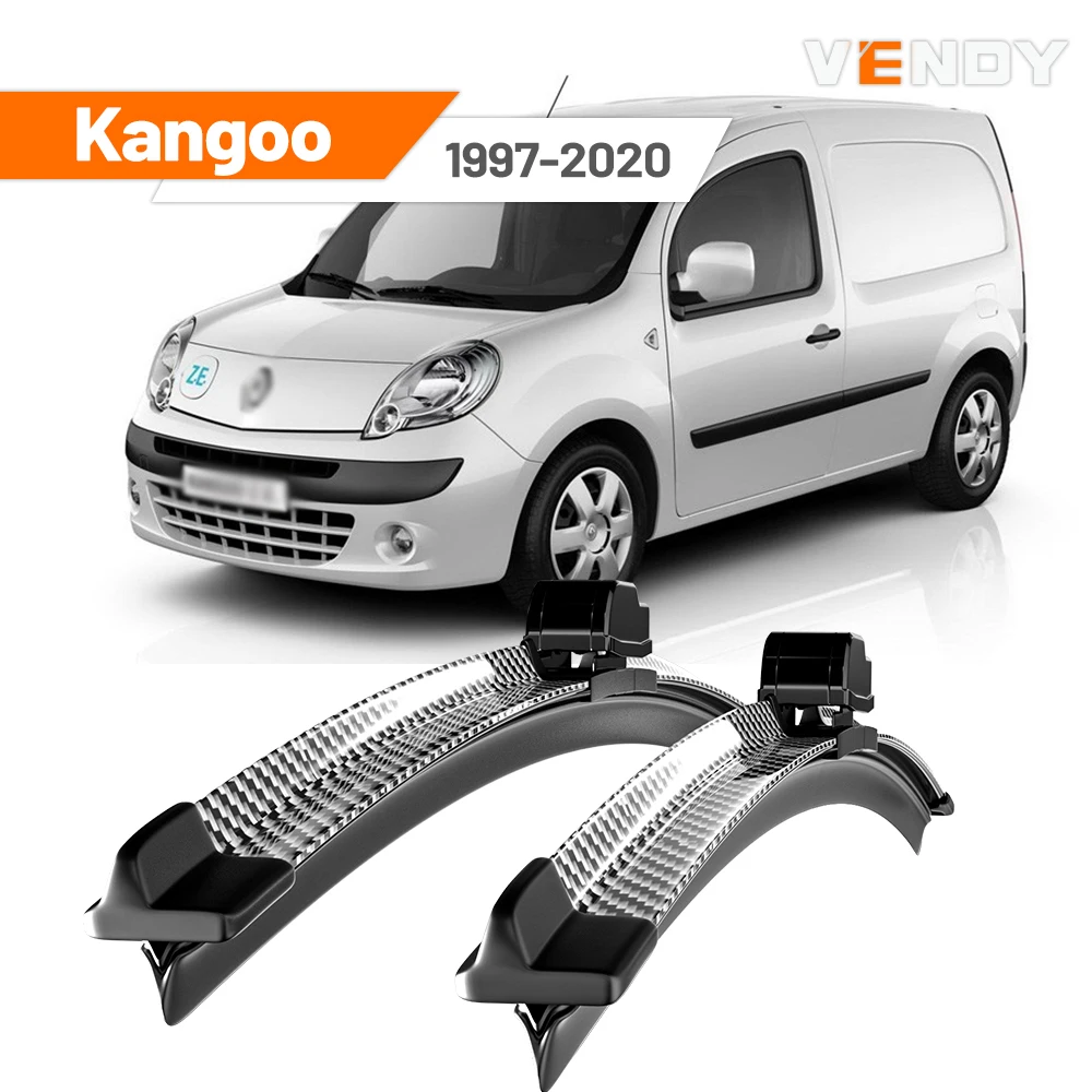 

For Renault Kangoo 1 2 1997-2020 1998 2000 2007 2008 2009 2010 2011 2013 2pcs Front Windshield Wiper Blades Windscreen Wipers