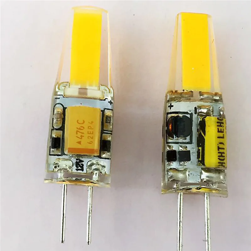 AD23-10PCS Mini G4 LED COB Lâmpada 3W Luzes de vela Substituir 30W 40W Halogênio para lustre Spotlight