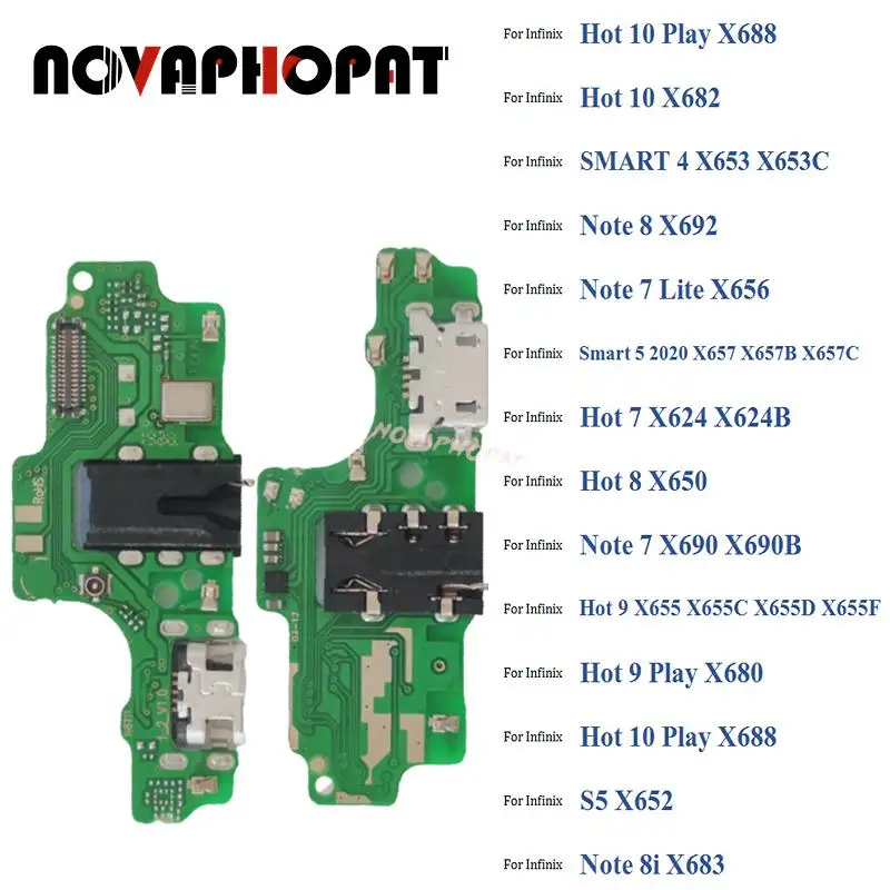 

Для Infinix Hot 10 Play X688 X682 SMART 4 X653 Note 8 Lite X656 5 2020 X657 USB док-станция зарядное устройство штепсельная вилка гибкий кабель плата