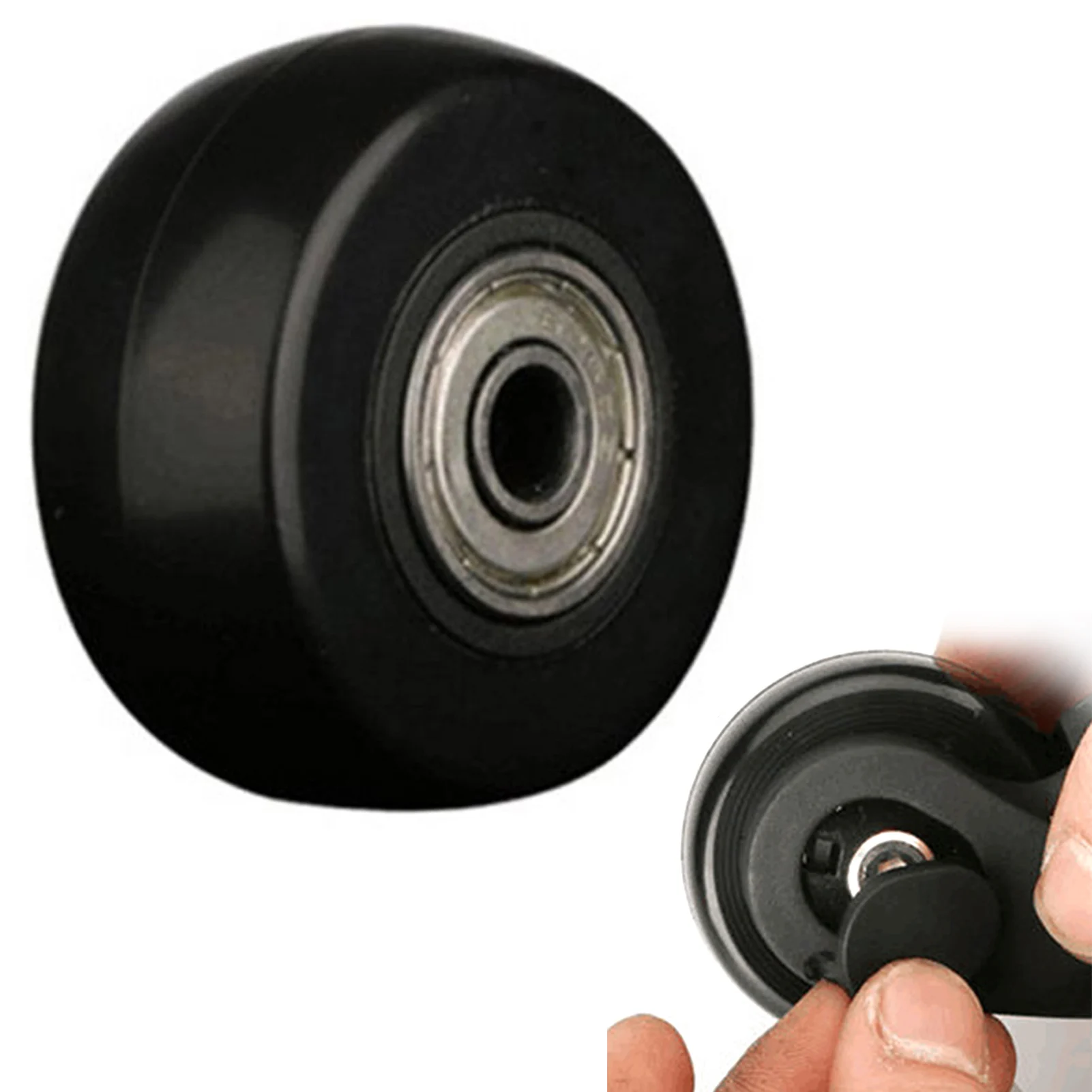 Luggage Replacement Wheels Easy to Install Suitcase Wheels with Accessories Suitable for Tool Box Emergencies