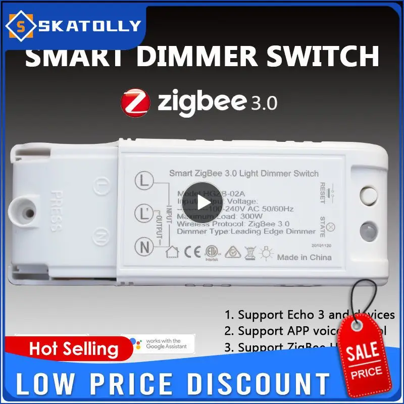 300w Dimmer Module Open Circuit Protection Dimmer 5-year Warranty Light Switch Dimmer Module Light Easy To Install