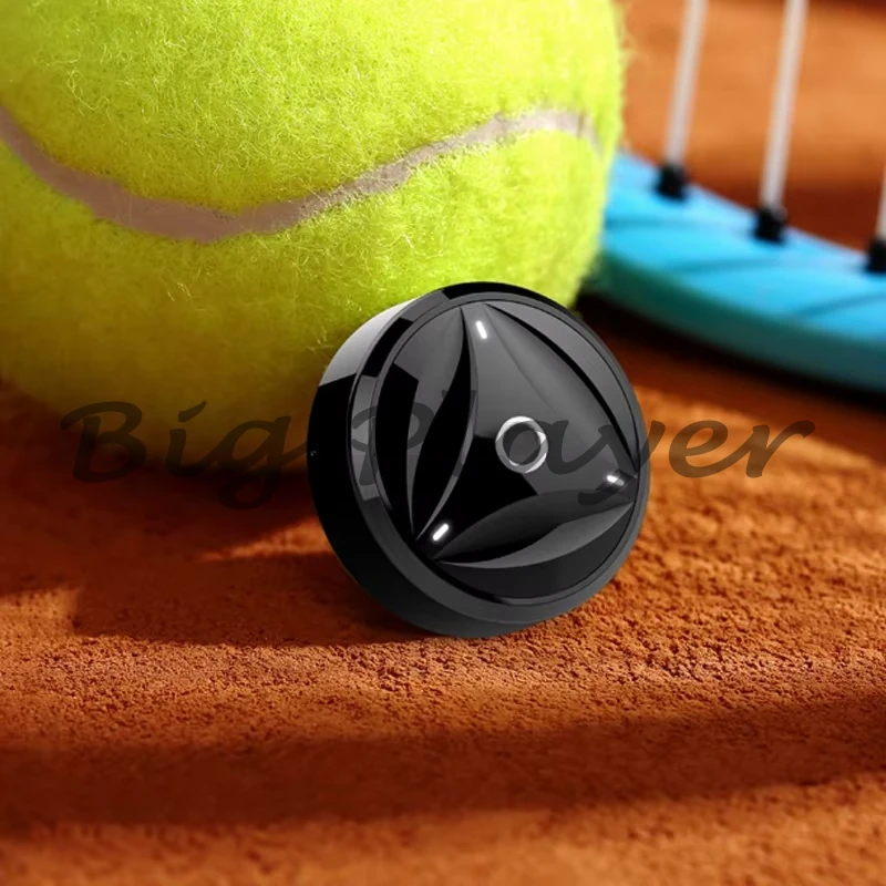 Sensor de raquete de tênis rastreador detector de movimento analisador sensor de tênis inteligente com smartphones Android e IOS