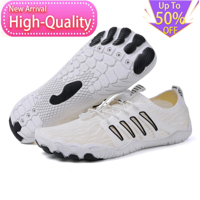 Summer Hot Selling Wear-resistant Mens Womens River Tracing Shoes Comforta Soft Water Wading Shoes Surfing Wrapped Beach Shoes