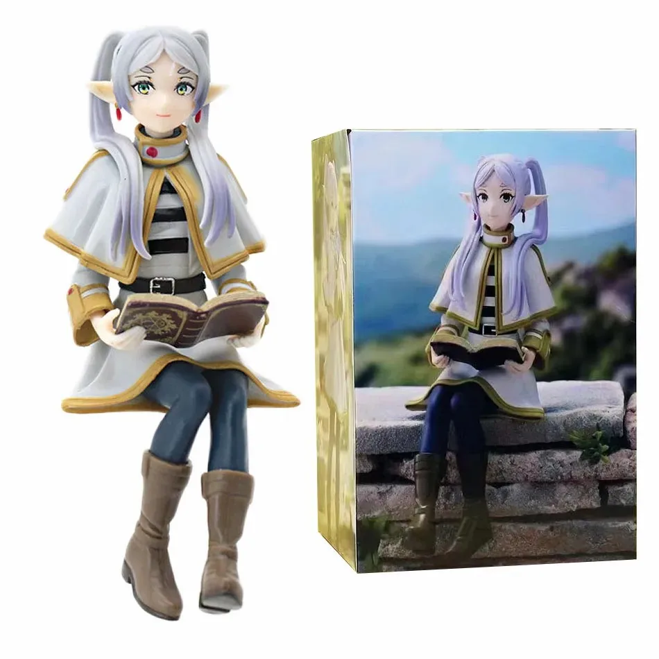 14cm Anime-Mädchenfigur Frieren: Beyond Journey's End Noodle Stopper Sousou no Frieren Actionfigur Sammlermodell Spielzeug