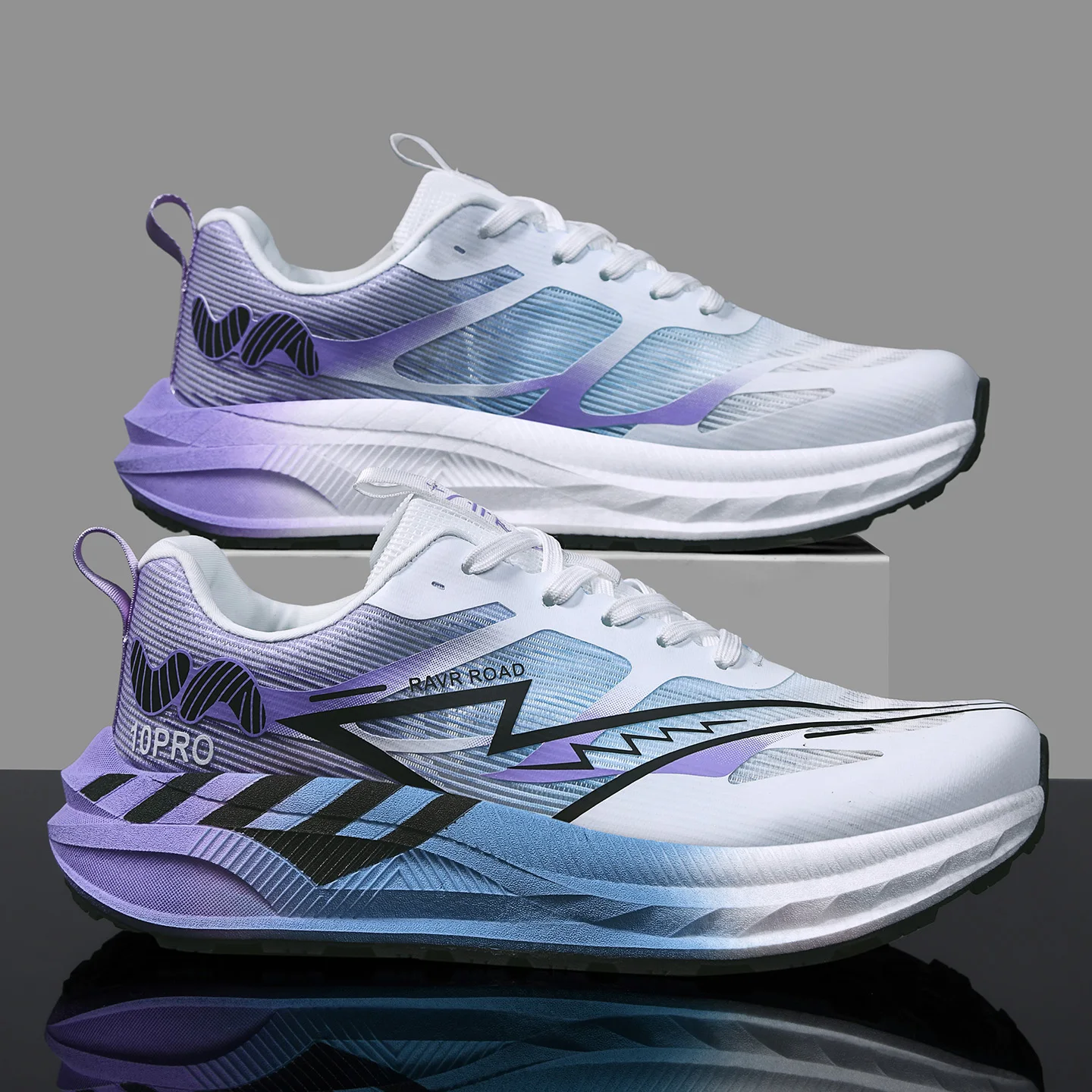 Marathon Men Running Shoes Carbon Board Speciality Sports Breathable Lightweight Women's Comfortable Athletic Sneakers view 2